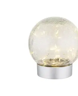 LED osvetlenie Globo 28078 - LED dekoračná nabíjacia stolná lampa SOONA 25xLED/0,06W/USB 600 mA 28078