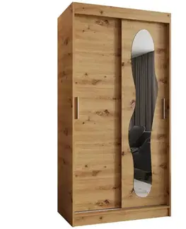 Šatníkové skrine Skriňa Ultra 100 artisan