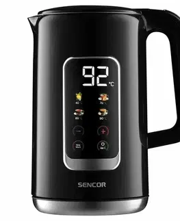 Rýchlovarné kanvice Sencor SWK 0951BK rýchlovarná kanvica, čierna