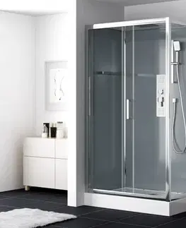 Sprchovacie kúty Sprchový box obdĺžnik 120x80 cm SAT SATBOX12080CRT SATBOX12080CRT