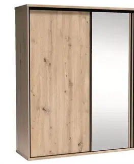 Šatníkové skrine Skriňa Cali  C15 Artisan