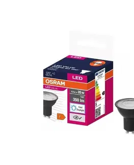 Žiarovky LED Žiarovka VALUE PAR16 GU10/4,5W/230V 6500K 120° čierna - Osram 4058075766488