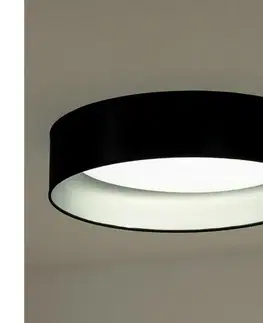 Svietidlá  - LED Stropné svietidlo ROLLER LED/24W/230V pr. 45 cm čierna/strieborná 605342