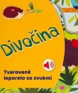 Zvukové knihy Divočina - Tvarované leporelo so zvukmi