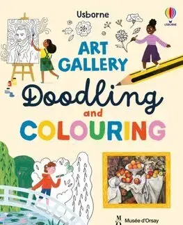 Pre deti a mládež - ostatné Art Gallery Doodling and Colouring - Rosie Dickins,Olga Shtonda
