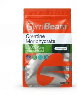 Kreatín Monohydrát GymBeam 100 % Kreatín monohydrát zelené jablko