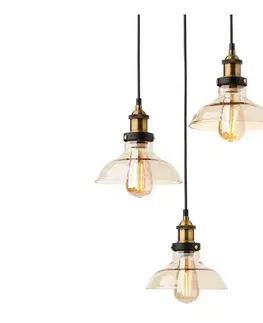 Svietidlá Redo 01-1004 - Luster na lanku SAVILLE 3xE27/42W/230V 01-1004