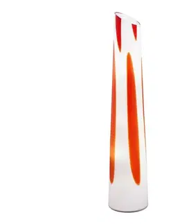 Lampy Argon 7042 - Stojacia lampa POLONIA 2xE27/15W/230V biela/červená 7042