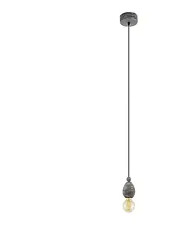 Svietidlá Eglo 49378 - Závesné svietidlo AVOLTRI 1xE27/60W/230V 49378