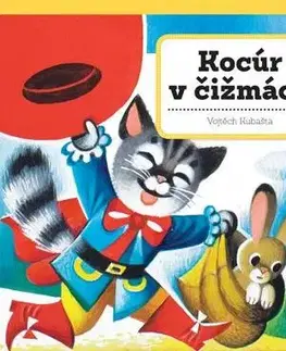 Rozprávky Kocúr v čižmách - Vojtěch Kubašta,Vojtěch Kubašta