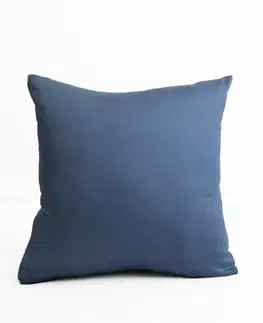 Dekoračné obliečky MKLozkoviny.sk Saténová obliečka na vankúš 40 x 40 cm - Diana námornícky modrá-  -