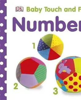 Leporelá, krabičky, puzzle knihy Baby Touch and Feel Numbers 1,2,3