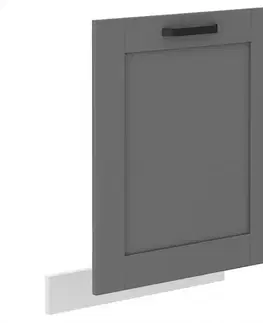 Dvierka a čelá zásuviek pre kuchynske skrinky Dvierka na umývačku Luna dustgrey/biela 713x596