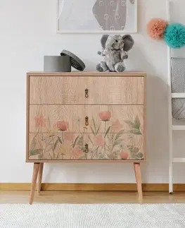 Nočné stolíky Nočný stolík City Trio Tulip