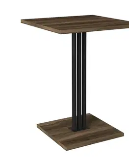 Konferenčné stolíky DELUXE HILDA príručný stolík, orech
