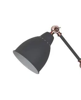 Svietidlá  MB-HN5010-1-B - Nástenná lampa SONNY 1xE27/60W/230V antracit MB-HN5010-1-B