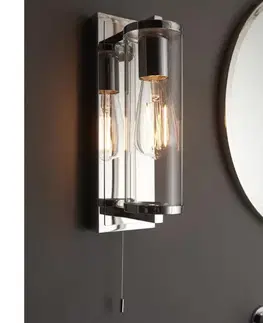 Svietidlá Endon 94074-Kúpeľňové nástenné svietidlo TAYLOR 1xE27/10W/230V IP44 lesklý chróm 94074