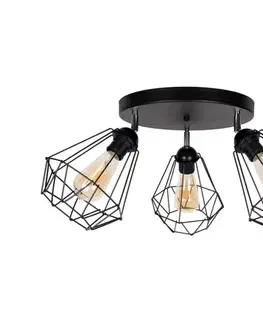 Svietidlá HEXE Bodové svietidlo DIAMENT 3xE27/60W/230V 0059