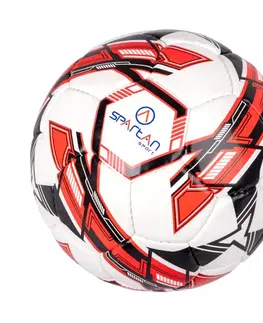 Futbalové lopty Futbalová lopta SPARTAN Club Junior veľ. 3 čierno-červená
