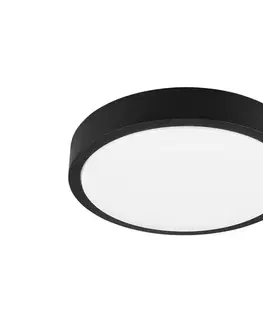 Svietidlá Trio - stmievateľné LED stropné svietidlo ISEO LED/24W/230V 3000K pr. 40 cm čierne 647410102