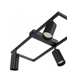 Svietidlá SmartLED Bodové svietidlo 3xGU10/30W/230V čierne 1812