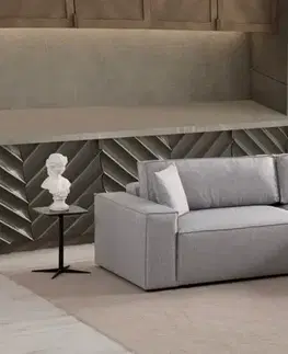 Pohovky a gauče Rohová rozkladacia pohovka Pırlo Corner Right - Light Grey