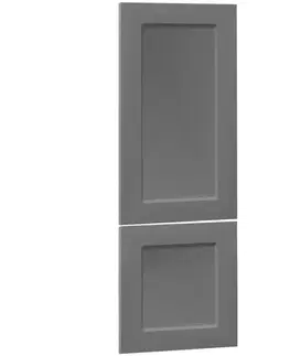 Kuchynské skrinky Čelo skrinky Luxeo F15-N60N rám dark grey