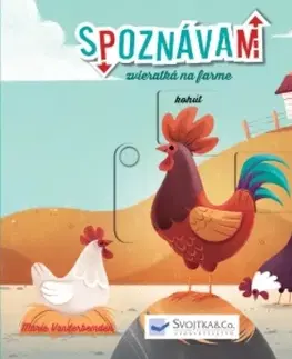 Leporelá, krabičky, puzzle knihy Spoznávam zvieratká na farme - Marie Vanderbender