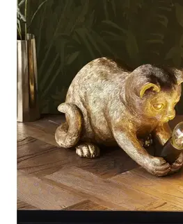 Lampy Endon 107389 - Stolná lampa KITTEN 1xE14/7W/230V zlatá 107389