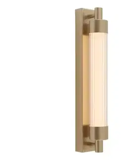 Svietidlá Zuma Line 003064-034730 - LED nástenné svietidlo KALIA LED/8W/230V mosadz WL32187/8w/GD