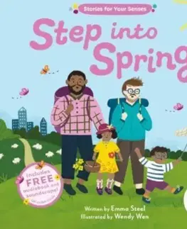 Leporelá, krabičky, puzzle knihy Step into Spring - Emma Steele