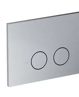 Záchody OMNIRES - Set: STRONGFRAME podomietkový rám ECO + STEEL-R45 nerez tlačidlo, nikel brúsený STFWCECO1R45-RNI