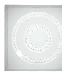 Stropná svetla Stropné svietidlo Lux Plafon 16W LED 4000K Saténové Dvojkruhové
