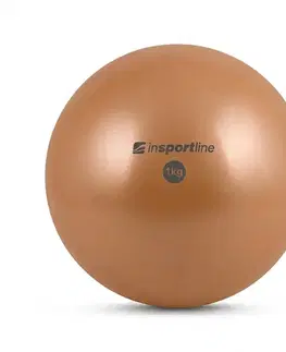 Balančné podložky Joga lopta inSPORTline Yoga Ball 1 kg bordó
