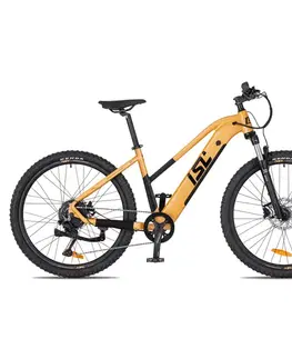 Elektrobicykle inSPORTline ISL 648 Wh Cleora 27,5" - model 2026 Coral Orange - 18" (156-181 cm)