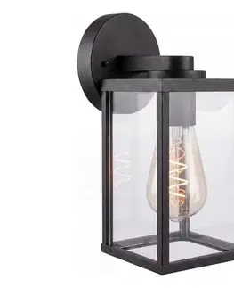Svietidlá SmartLED Vonkajšie nástenné svietidlo 1xE27/25W/230V IP54 čierne 5760