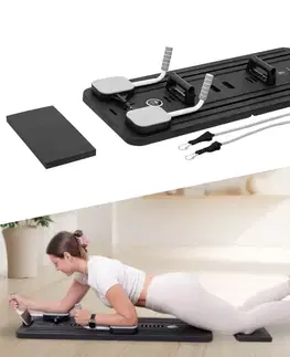 Posilňovacie stroje Pilates reformer inSPORTline Trancer Basic čierna
