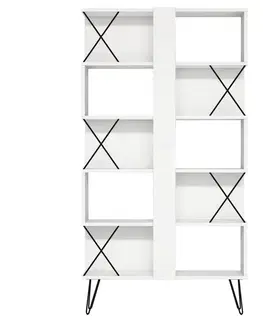 Knižnice Knižnica Extra - White