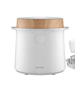 Predlžovacie káble Concept RE3030 - Digitálny ryžovar 2 v 1 380 W/230 V 1,5 l biela/dekor dreva re3030