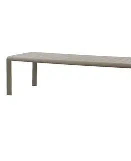 Stolčeky Hliníkový stôl ISABELLA 260x100 cm (café)