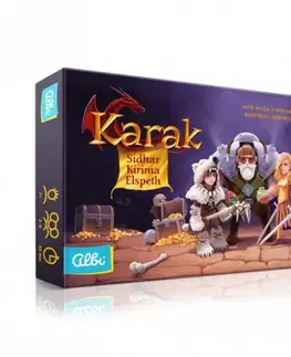 Rodinné hry Albi Albi hra KARAK: Sidhar, Kirima a Elspeth (hra v češtine)