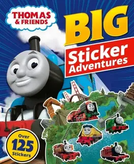 Nalepovačky, vystrihovačky, skladačky Thomas & Friends: Thomas Big Sticker Adventures - & Friends