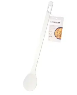 Dekorácie a bytové doplnky Kuchynská lyžica biela 35cm 40795