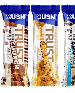 Tyčinky Tyčinka: Trust Crunch - USN 60 g Fudge Brownie
