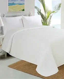 Prehozy Prehoz na posteľ Dolce biele TiaHome - 220 x 240cm