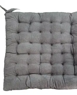Bytový textil Poduška na stoličku ADURA 6003 07 40x40 cm hnedá