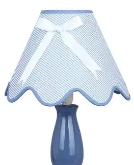 Stolové lampy Modrá nočná lampa Lola