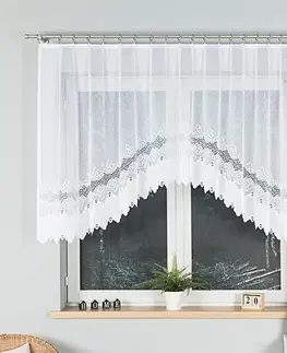 Záclony do obývačky Žakárová záclona MODESTA 300x160