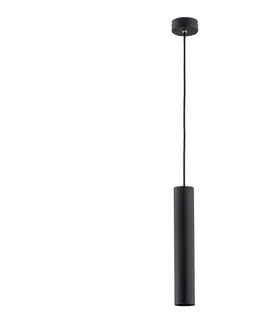 Svietidlá Argon 4756 - Luster na lanku GOMERA 1xGU10/5W/230V čierna 4756