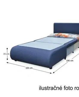 Kreslá KONDELA Keny New rozkladacie kreslo s úložným priestorom sivá / károvaný vzor